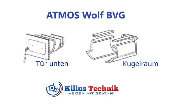 Kugelraum Keramiksatz mit Türsibrale für Wolf BVG 23