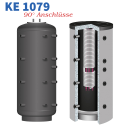 Hygiene-Kombispeicher KE 1079 ohne Wärmetauscher, Durchmesser 790 mm und 90° Anschlüsse