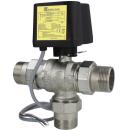 3-Wege Motor-Kugelhahn AG/AG/AG SWIFT-O-MATIC® QM