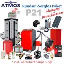ATMOS Rundum-Sorglos-Paket P21 Heizung + WIFI + Warmwasser