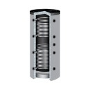Pufferspeicher PR2 1000 mit 2 Wärmetauscher, Durchmesser 790 mm und 90° Anschlüsse